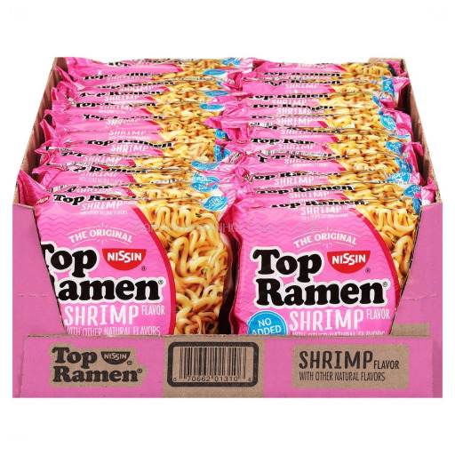 NISSIN TOP RAMEN SHRIMP24 CT