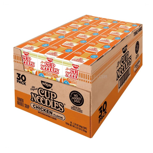 NISSIN CUP NOODLES SHRIMP 30 CT