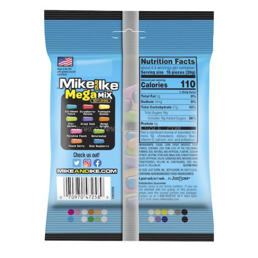 MIKE AND IKE MEGA MIX 12/5 OZ