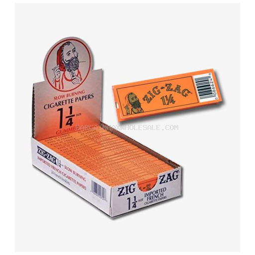 ZIG-ZAG ORANGE 1 1/4 24 CT
