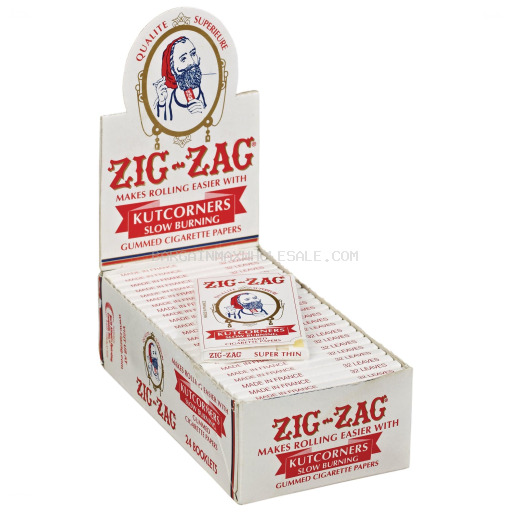 ZIG-ZAG KUTCORNERS SLOW BUR 24 CT
