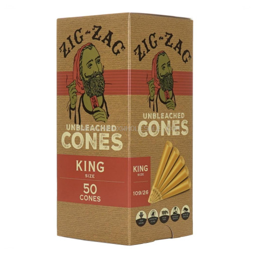 ZIG-ZAG CONES KING SIZE 50 CT