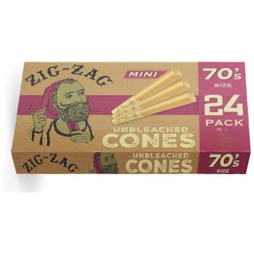 ZIG-ZAG PAPPER CONES UB 70MM 8CT