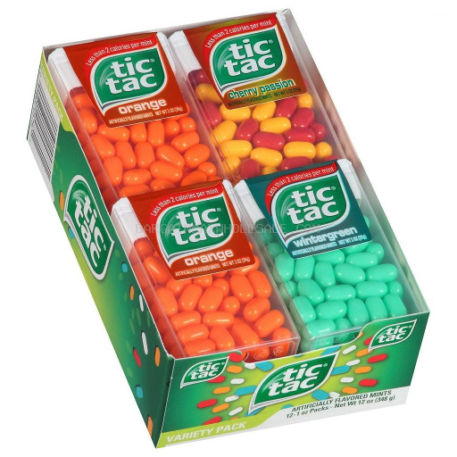 TIC TAC VARIETY 12 CT