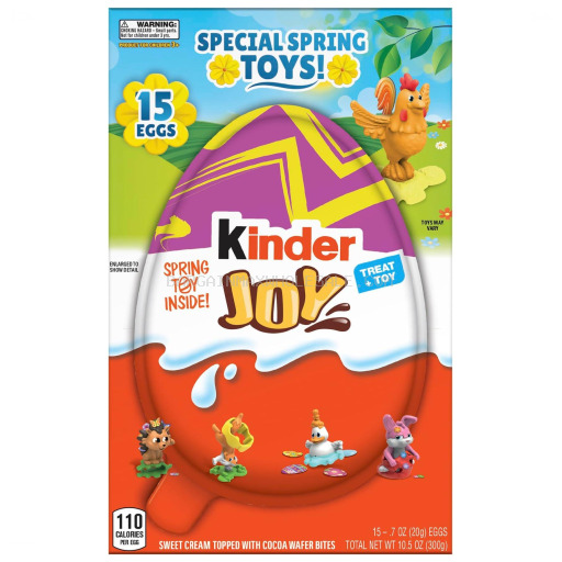 KINDER JOY EGGS VARIETY 15 CT