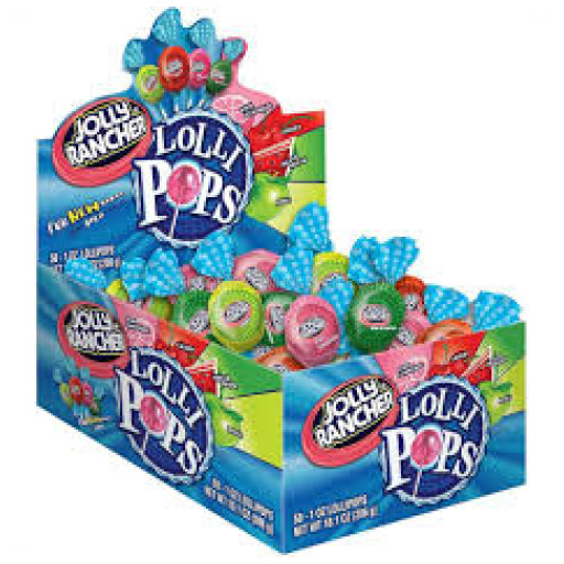 JOLLY RANCHER LOLLI POPS 100 CT