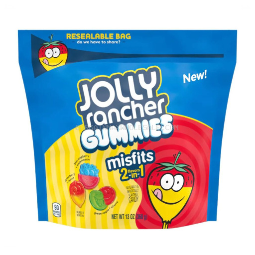 JOLLY RANCHER GUMMIES MISFITS KS 12/3.4 OZ