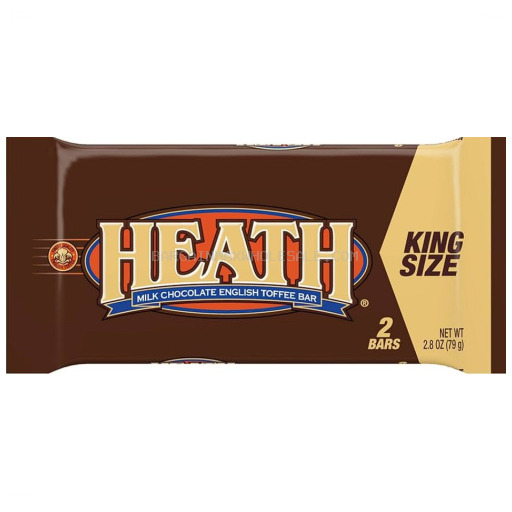 HEATH BAR KING SIZE 18 CT
