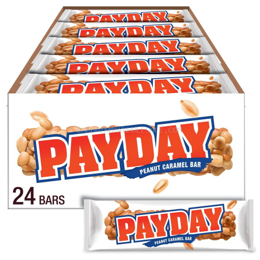 PAYDAY PEANUT CARMEL 24 CT