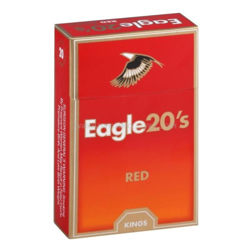 EAGLE 20'S RED KG BX FSC 10 PK