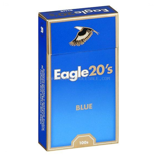 EAGLE 20'S BLUE 100 BX FSC 10 PK