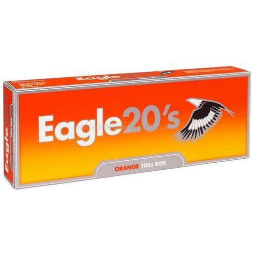 EAGLE 20'S ORANGE 100 BX FSC 10 PK