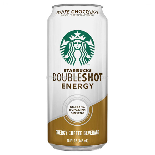 STARBUCKS WHITE CHOCOLATE DOUBLE SHOT 12/15 OZ