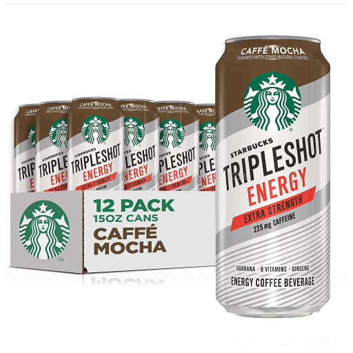 STARBUCKS COFFE&MOCHA TRIPLE SHOT 12/15 OZ