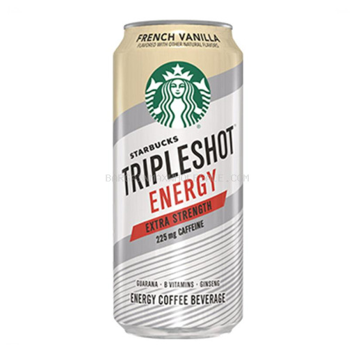 STARBUCKS FRENCH VANILLA TRIPLE SHOT 12/15 OZ
