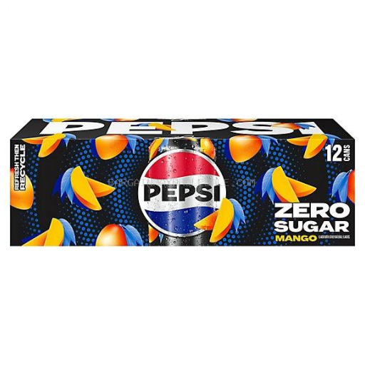 PEPSI  MANGO 12/12 OZ