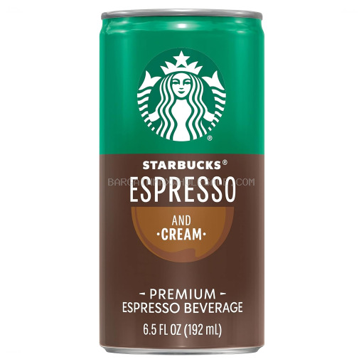 STARBUCKS ESPRESSO CREAM 12/6.5OZ