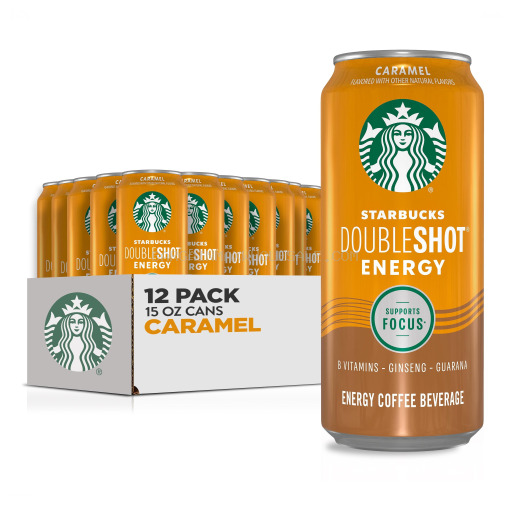 STARBUCKS CARMEL DOUBLE SHOT 12/15 OZ