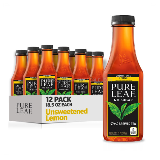 PURE LEAF LEMON BREWED TEA 12/18.5 OZ