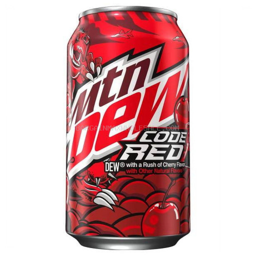 MTN DEW CODE RED 12/12 OZ