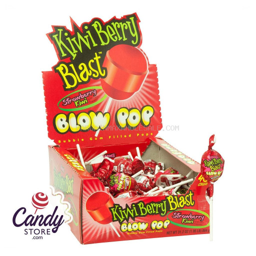 BLOW POP KIWI BERRY BLAST 48 CT