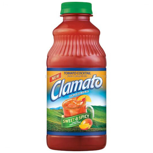 CLAMATO SWEET&SPICY 12/32 OZ