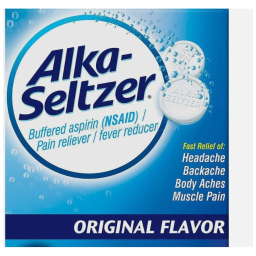 ALKA SELTZER 58 CT