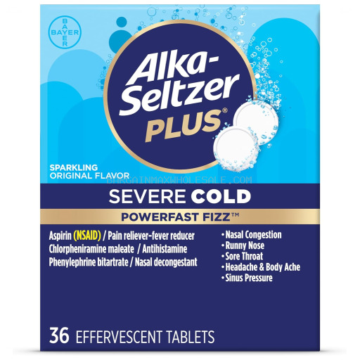 ALKA SELTZER PLUS 72 CT