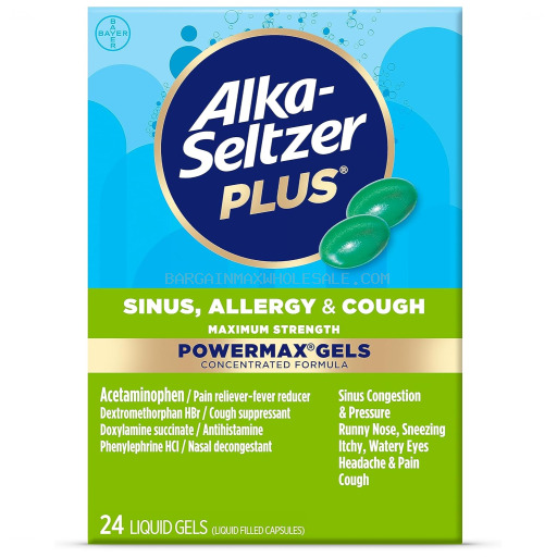 ALKA-SELTZER PLUS 3 CT