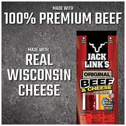 JACK LINK'S ORIGINAL BEEF & CHEESE 16/1.2 OZ