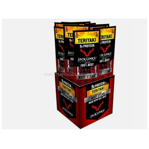 JACK LINK'S TERIYAKI BEEF STEAK 12/1 OZ
