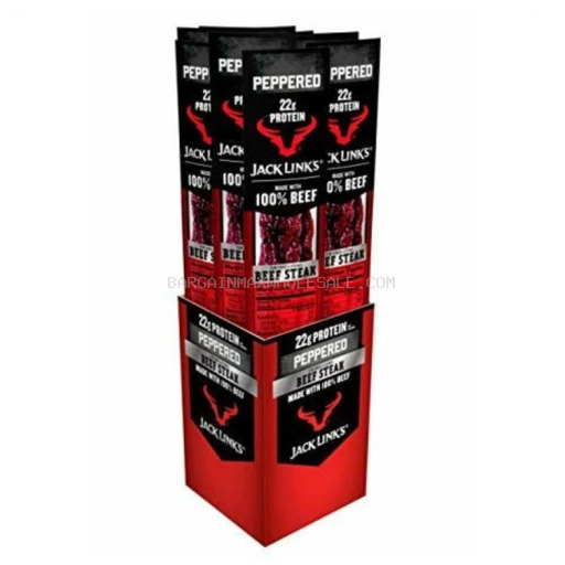 JACK LINK'S PEPPERD BEEF STEAK 12/2 OZ