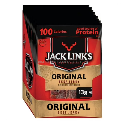 JACK LINK'S ORIGINAL BEEF JERKY 10/1.25 OZ