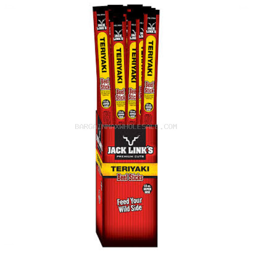 JACK LINK'S TERIYAKI BEEF STEAK 24/1.84 OZ