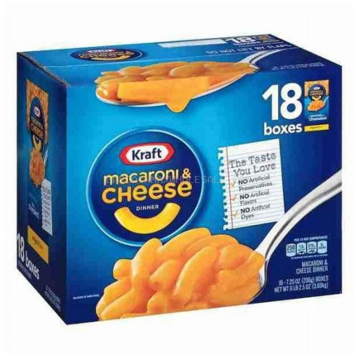 KRAFT MAC&CHEESE 18/7.25 OZ