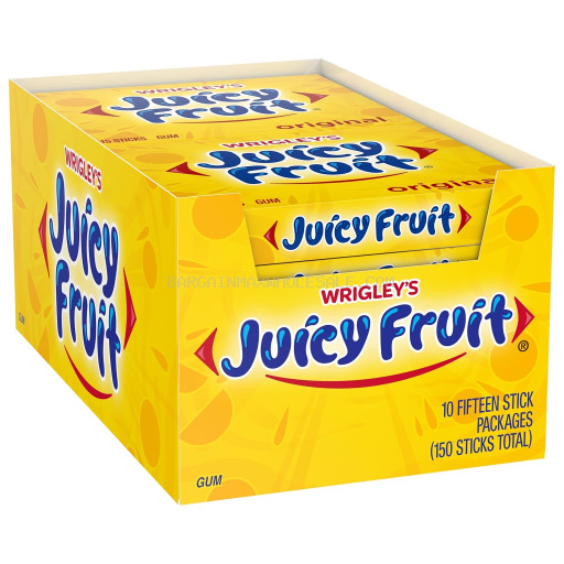 WRIGLEY`S JUICY FRUIT 10 CT