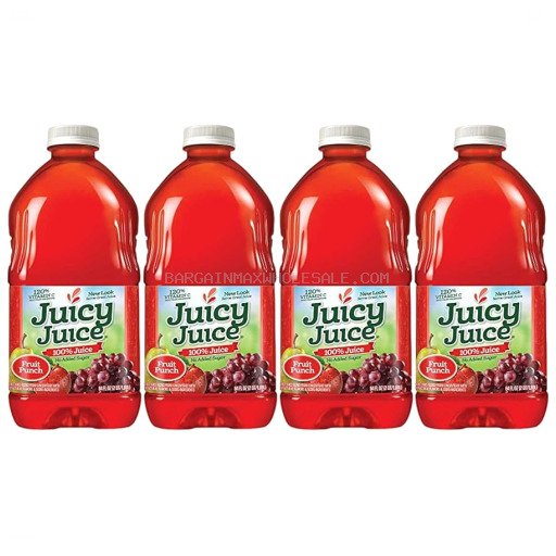 JUICY FRUIT BOTTLE 4CT