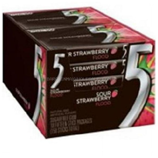 WRIGLEY`S 5 STRAWBERRY 10 CT