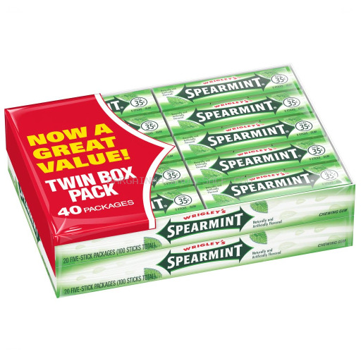 WRIGLEY`S SPERMINT 40 CT