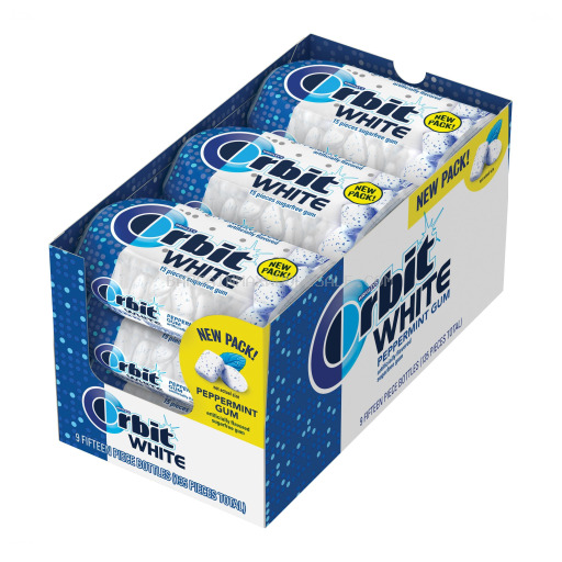 ORBIT WHITE PEPPERMINT 9 CT
