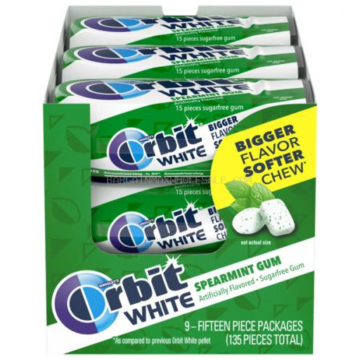 ORBIT WHITE SPEARMINT 9 CT