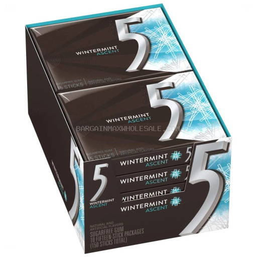 WRIGLEY`S 5 ASCENT 10 CT
