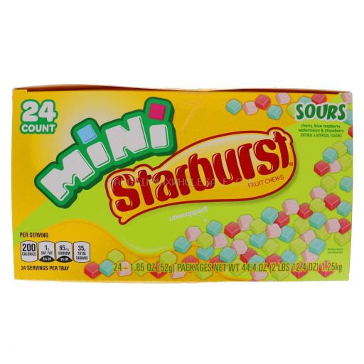 022000126443 STARBURST MINIS SOUR 24 CT - Image 1