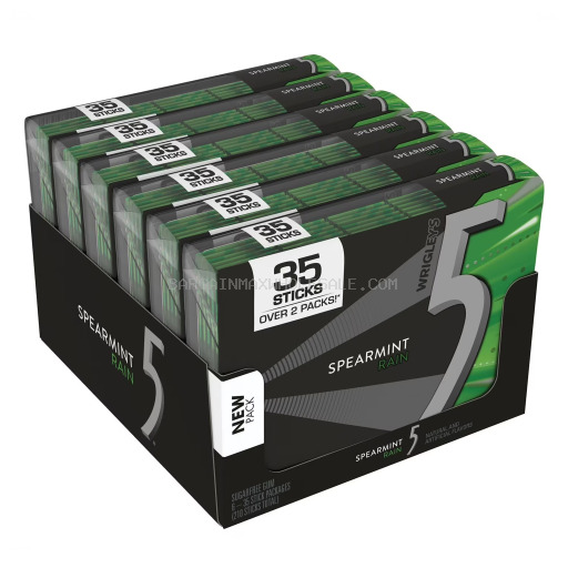 WRIGLEY`S 5 RAIN  6/35CT