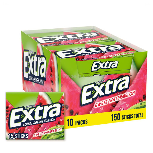 EXTRA WATERMELON 10 CT
