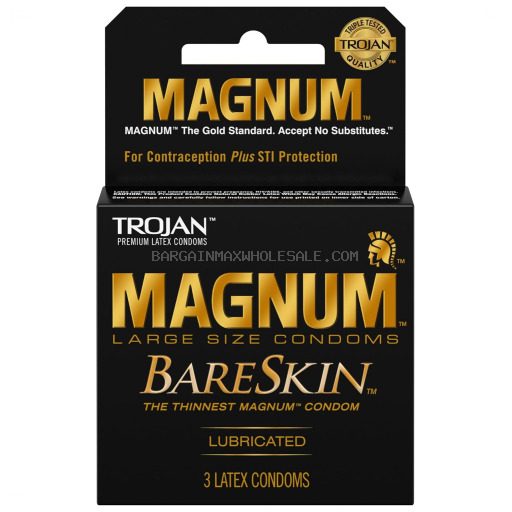 TROJAN MAGNUM BARESKIN 6 CT