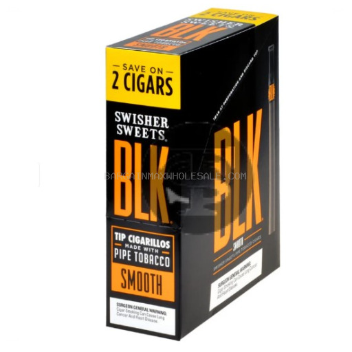 SW SWEETS BLK TIP  SMOOTH 15CT