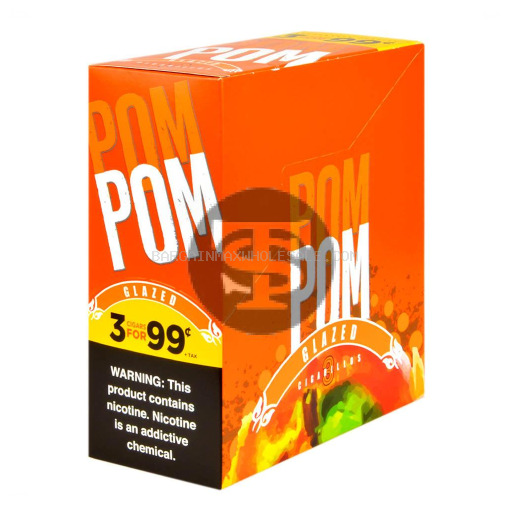 POM POM CIGAR GLAZED PP3/99C 15/3 CT