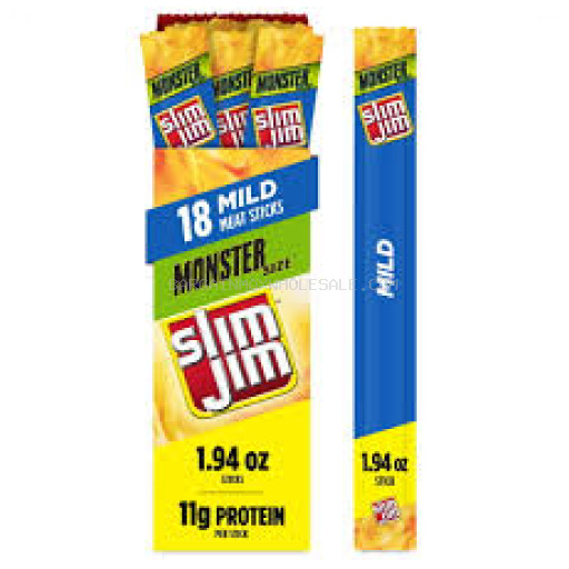 SLIM JIM MONSTER SIZE MILD 18 CT