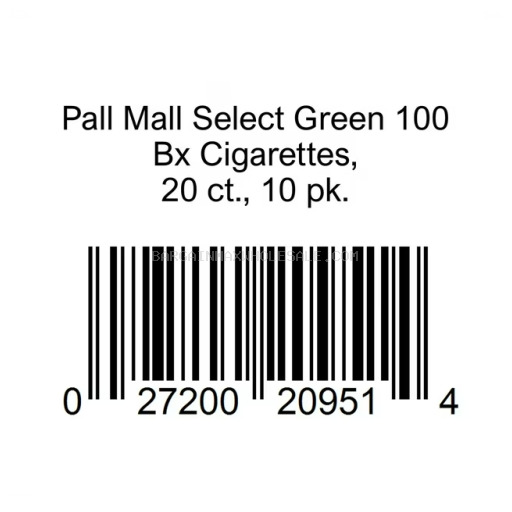PALL MALL MN BLK KG BX FSC 10 PK